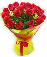 19 Adet kırmızı gül buketi  Diyarbakır çiçek gönderme sitemiz güvenlidir 