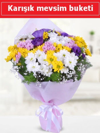 Karışık Kır Çiçeği Buketi  Diyarbakır internetten çiçek siparişi 