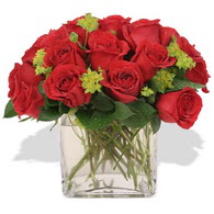  Diyarbakır hediye sevgilime hediye çiçek  10 adet kirmizi gül ve cam yada mika vazo
