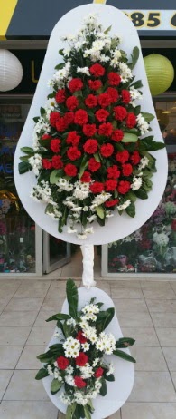 2 katlı nikah çiçeği düğün çiçeği  Diyarbakır anneler günü çiçek yolla 